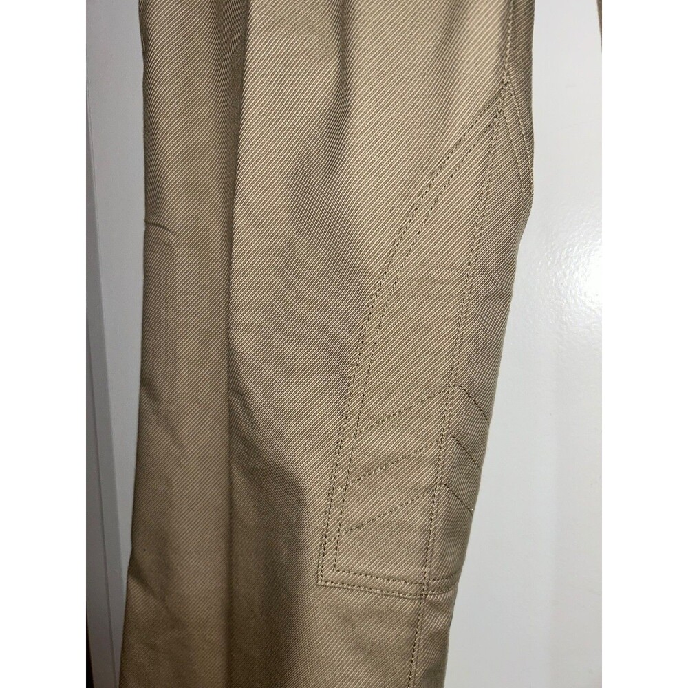 NWT Lauren Ralph Lauren Tan Cargo Capris with Brown Boots - Picture 6 of 12